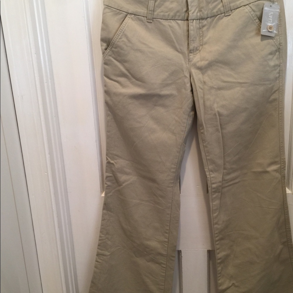 Girls Delia cotton khaki pants